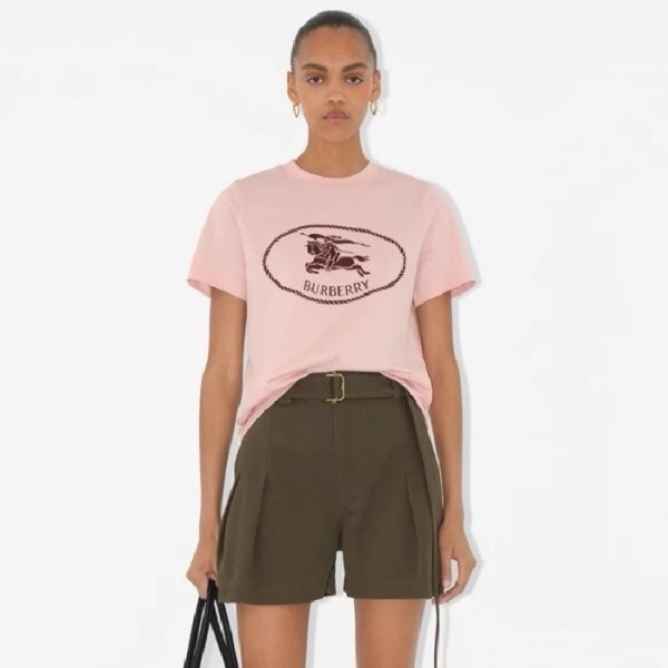 ❤버버리 여성 반팔 티셔츠 - Burberry Womens Round Tshirt - prc7302x