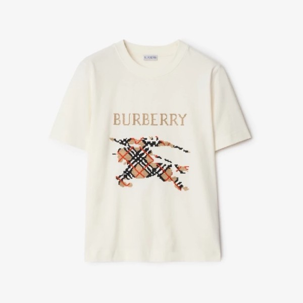 ❤버버리 여성 반팔 티셔츠 - Burberry Womens Round Tshirt - prc7307x