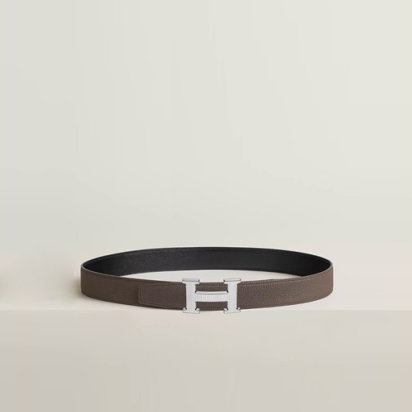 ❤에르메스 남성 H Striee 버클 리버서블 벨트 - Hermes Mens H Striee Buckle Reversible Belt - bel236x