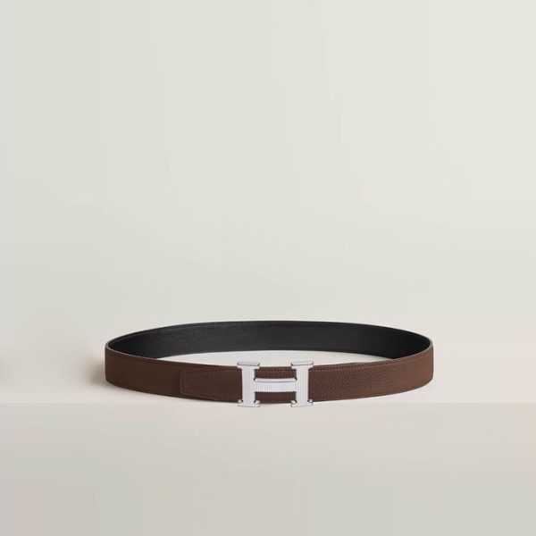 ❤에르메스 남성 H Striee 버클 리버서블 벨트 - Hermes Mens H Striee Buckle Reversible Belt - bel238x
