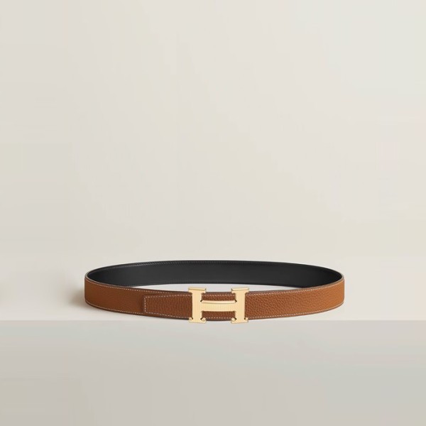 ❤에르메스 남성 H Striee 버클 리버서블 벨트 - Hermes Mens H Striee Buckle Reversible Belt - bel239x