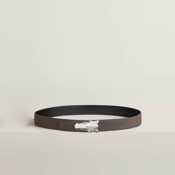 ❤에르메스 남성 데스트리에 버클 리버서블 벨트 - Hermes Mens Destrier Buckle Reversible Belt - bel244x