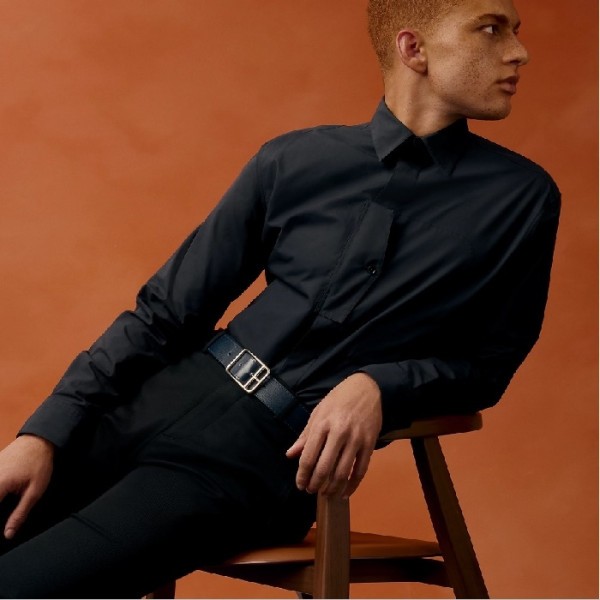 ❤에르메스 남성 하프 코드 버클 리버서블 벨트 - Hermes Mens Half Cod Buckle Reversible Belt - bel248x