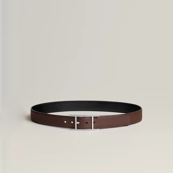 ❤에르메스 남성 쿠엔틴 버클 리버서블 벨트 - Hermes Mens Quentin Buckle Reversible Belt - bel249x