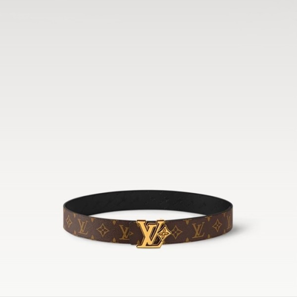 ❤루이비통 남성 LV 플라워 리버시블 벨트 - Louis vuitton Mens LV Flower Reversible Belt - bel279x