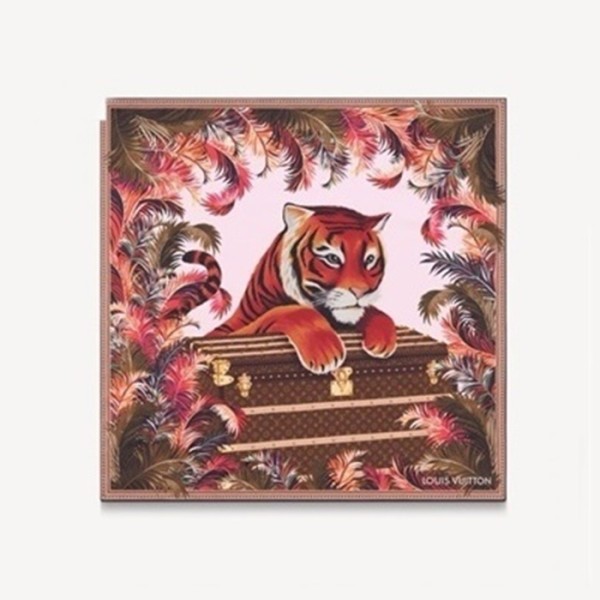 ❤루이비통 여성 프레셔스 타이거 스퀘어 90 - Louis vuitton Womens Precious Tiger Square 90 - acc5833x