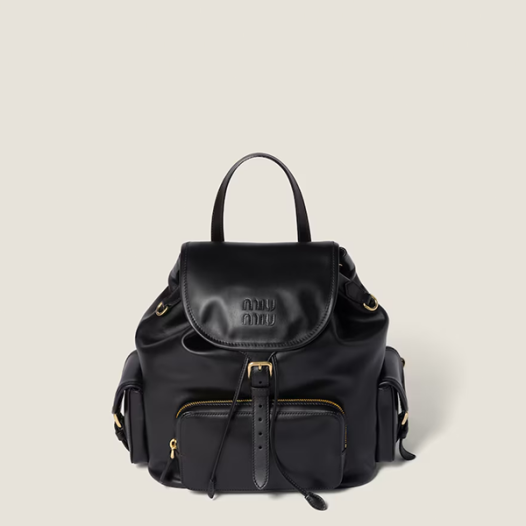 ★미우미우 여성 가죽 백팩 라지 - MiuMiu Womens Leather Backpack