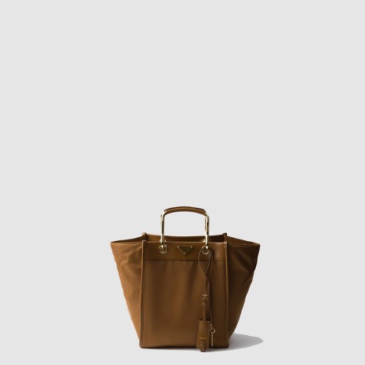 ❤프라다 여성 리나일론 가죽 미디엄 토트백 1BG578 - Prada Womens Nylon And Leather Medium Tote Bag - prb5873x