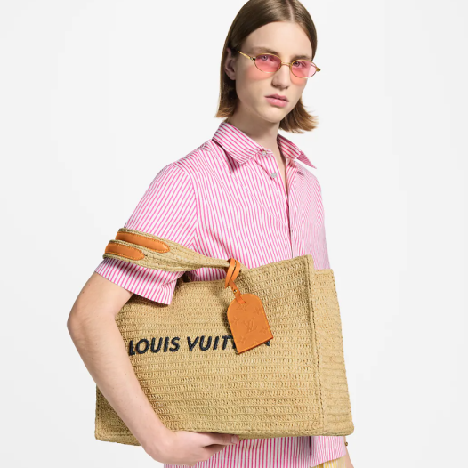 ★루이비통 남성 여성 서머 쇼퍼 토트 MM 토트백 M14458 - Louis vuitton Mens Summer Shopper Tote MM - lvb5886x