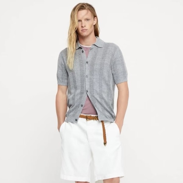 ❤브루넬로쿠치넬리 남성 폴로 티셔츠 - Brunello Cucinelli Mens Polo Tshirt - brc7323x