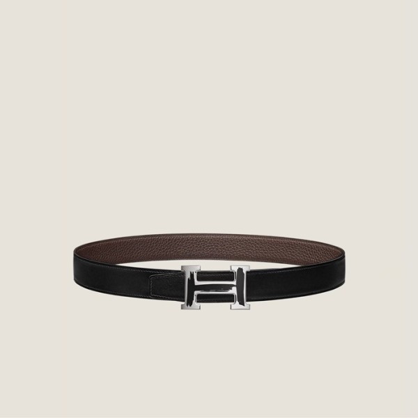❤에르메스 남성 브러쉬 버클 리버서블 벨트 - Hermes Mens Brush Buckle Reversible Belt - bel281x