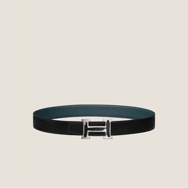 ❤에르메스 남성 브러쉬 버클 리버서블 벨트 - Hermes Mens Brush Buckle Reversible Belt - bel283x