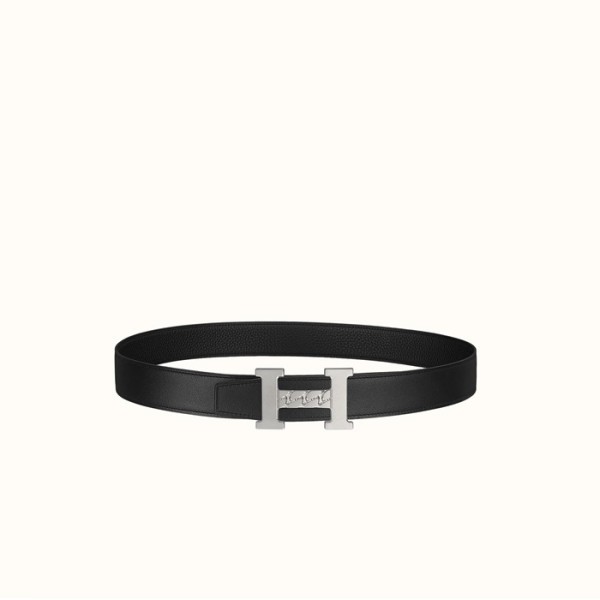 ❤에르메스 남성 H Gourmette 버클 리버서블 벨트 - Hermes Mens H Gourmette Buckle Reversible Belt - bel338x