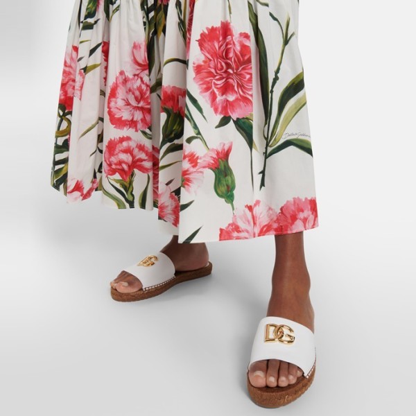 ❤돌체앤가바나 여성 비치 슬라이더 샌들 - Dolce&Gabbana Womens Beach Slider Sandals - dos6111x