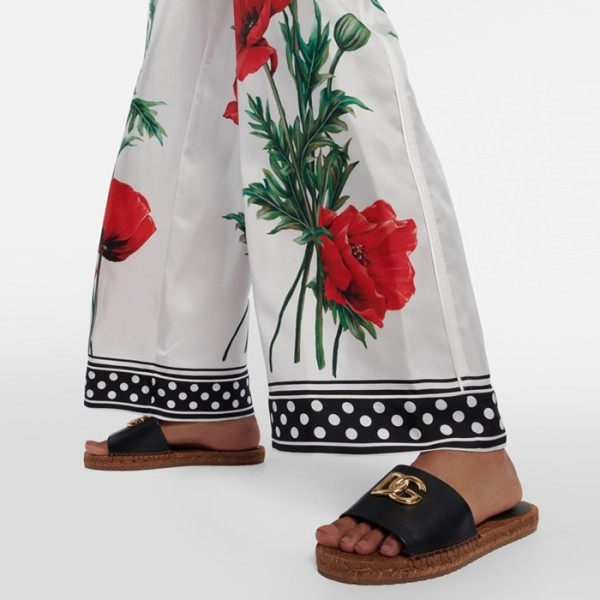 ❤돌체앤가바나 여성 비치 슬라이더 샌들 - Dolce&Gabbana Womens Beach Slider Sandals - dos6112x