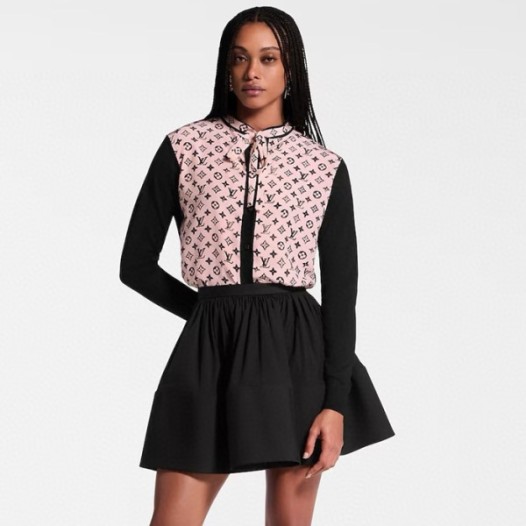 ❤루이비통 여성 모노그램 가디건 - Louis vuitton Womens Monogram Cardigan - lvc7344x