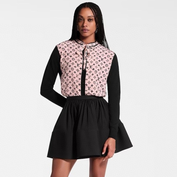 ❤루이비통 여성 모노그램 가디건 - Louis vuitton Womens Monogram Cardigan - lvc7344x