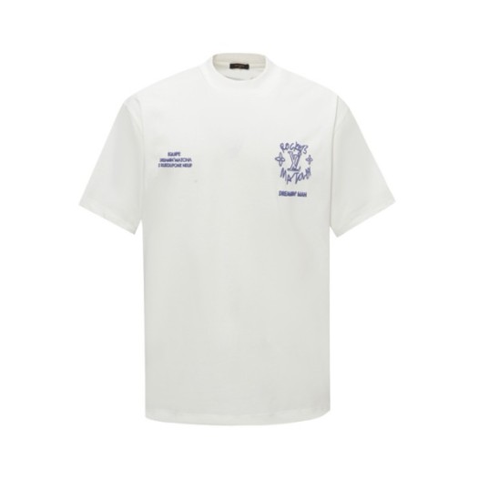 ❤루이비통 남성 라운드 반팔 티셔츠 - Louis vuitton Mens Round Tshirt - lvc7357x