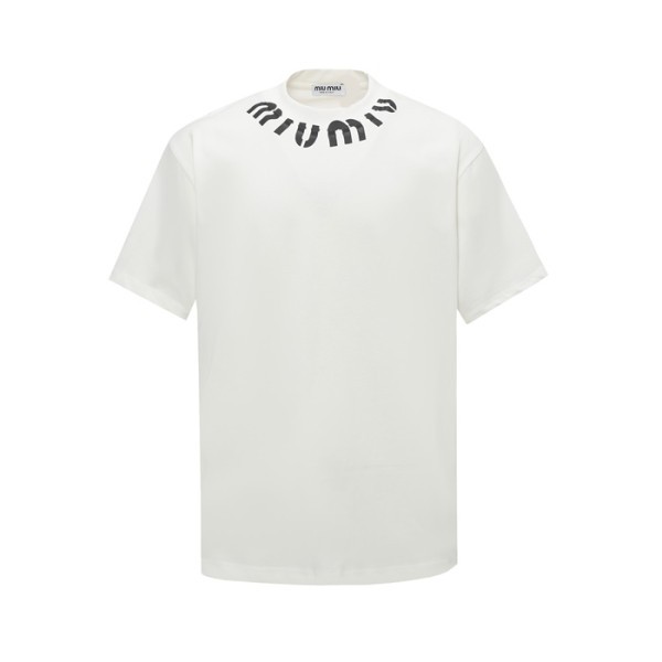 ❤미우미우 남성 라운드 반팔 티셔츠 - Miumiu Mens Round Tshirt - mic7363x