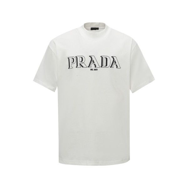 ❤프라다 남성 라운드 반팔티 - Prada Mens Round Tshirt - prc7365x