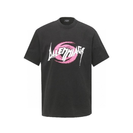 ❤발렌시아가 남성 라운드 반팔 티셔츠 - Balenciaga Mens Round Tshirt - bac7378x