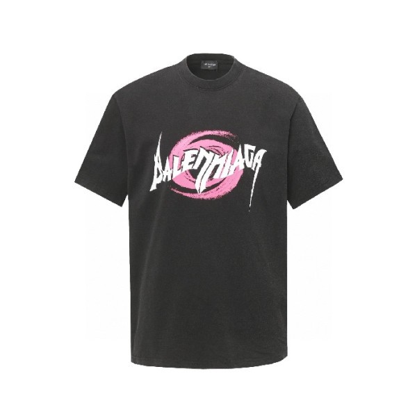 ❤발렌시아가 남성 라운드 반팔 티셔츠 - Balenciaga Mens Round Tshirt - bac7378x