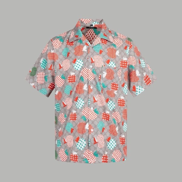 ❤구찌 남성 반팔 셔츠 - Gucci Mens Ophidia Shirts - guc7385x