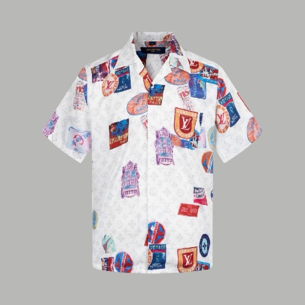 ❤루이비통 남성 반팔 셔츠 - Louis vuitton Mens Polo Shirts - lvc7387x