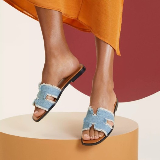 ❤에르메스 여성 오란 뮬 - Hermes Womens Oran Mules - hes6164x