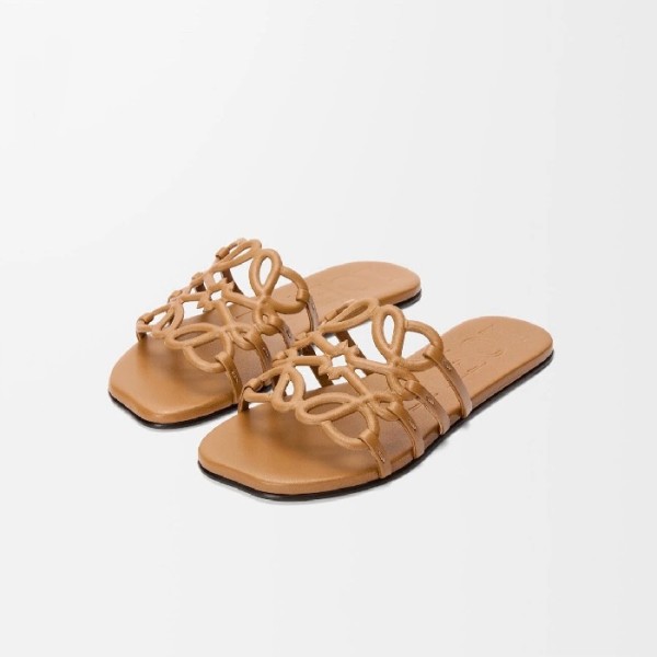 ❤로에베 여성 꽃잎 아나그램 샌들 - Loewe Womens Petal Anagram Sandals - los6194x