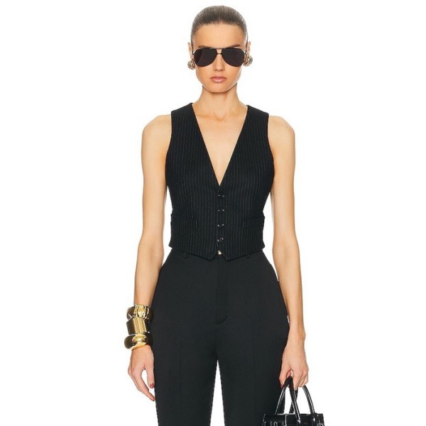 ❤입생로랑 여성 브이넥 베스트 - Saint Laurent Womens V-neck Best - ysc7406x