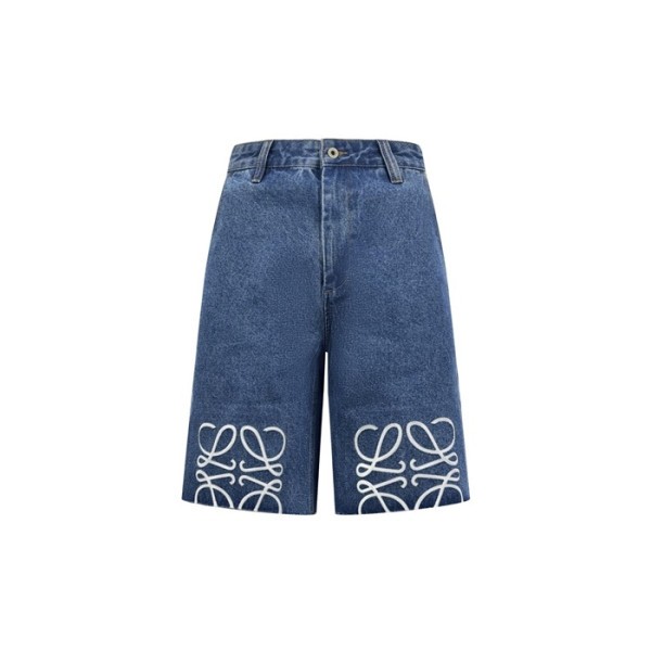 ❤로에베 남성 데님 쇼츠 - Lowew Mens Denim Shorts - loc7426x