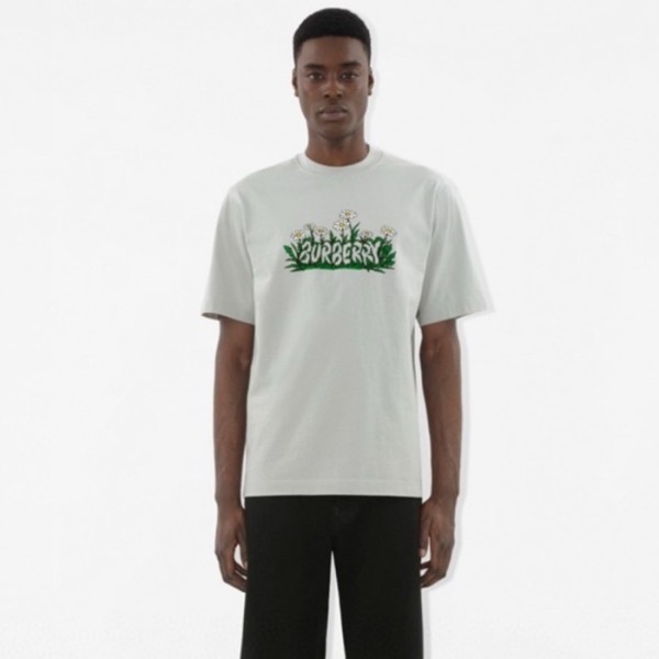 ❤버버리 남성 라운드 반팔 티셔츠 - Burberry Mens Round Tshirt - buc7429x