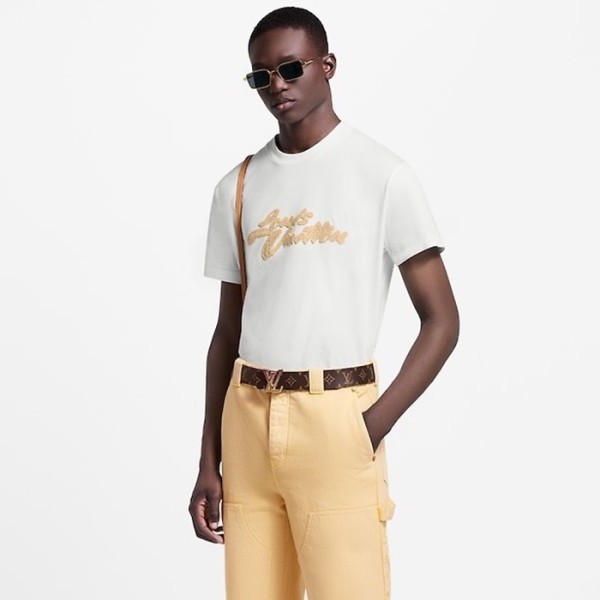 ❤루이비통 남성 라운드 반팔 티셔츠 - Louis vuitton Mens Round Tshirt - lvc7483x