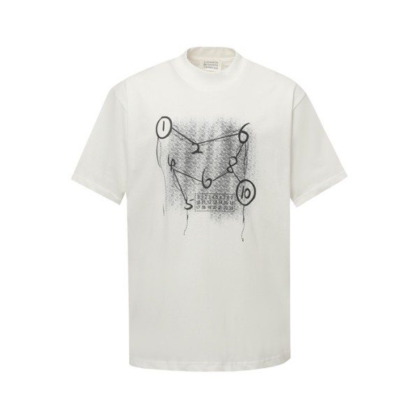 ❤메종 마르지엘라 남성 라운드 반팔 티셔츠 - Maison Margiela Mens Round Tshirt - mac7488x