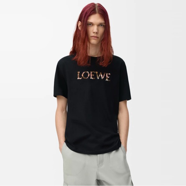 ❤로에베 남성 라운드 반팔티 - Loewe Mens Round Tshirt - loc7502x