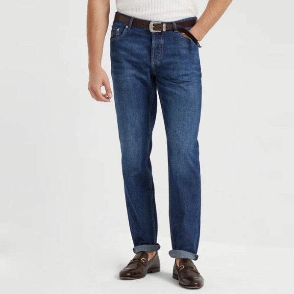 ❤브루넬로쿠치넬리 남성 클래식 청바지 - Brunello Cucinelli Mens Classic Jeans - brc7508x