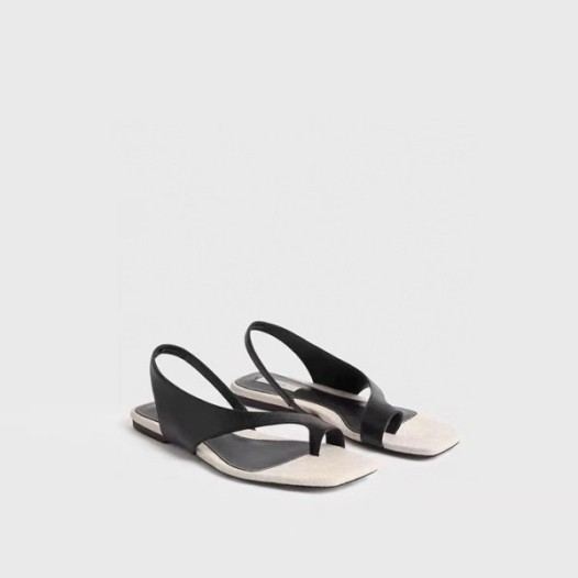 ❤토템 여성 레더 텅 샌들 - Toteme Womens Leather thong sandals Sandals - tos6259x