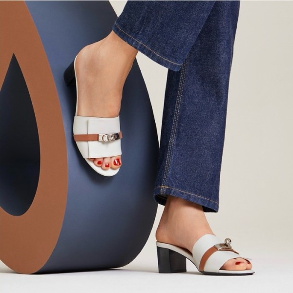 ❤에르메스 여성 지지 켈리 버클 뮬 - Hermes Womens Gigi Kelly Mules - hes6264x
