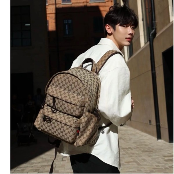 ❤구찌 남성 GG 캔버스 미디엄 백팩 - Gucci Mens GG Canvas Medium Backpack - gub5976x