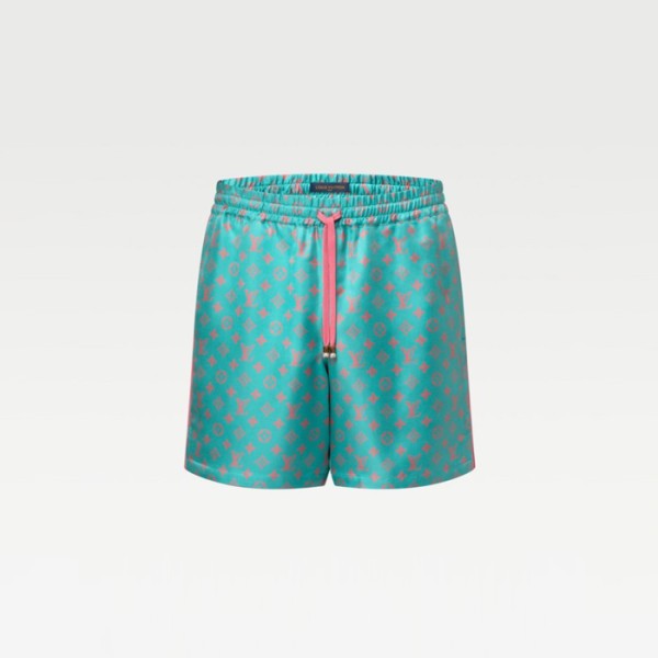 ❤루이비통 남성 모노그램 실크 쇼츠 - Louis vuitton Mens Monogram Silk Shorts - lvc7541x