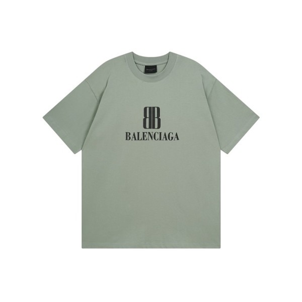 ❤발렌시아가 남성 라운드 반팔 티셔츠 - Balenciaga Mens Round Tshirt - bac7542x
