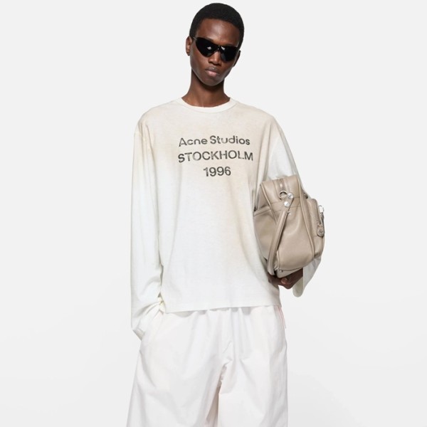 ❤아크네 남성 크루넥 긴팔티 - Acne Mens Round Tshirt - anc7516x