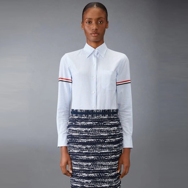 ❤톰브라운 여성 클래식 셔츠 - Thom Browne Womens Dress Shirts - thc7534x