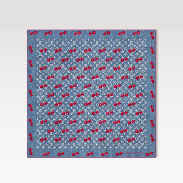 ❤루이비통 여성 LV x TM 데님 세리즈 숄 - Louis vuitton Womens LV x TM Denim Series Shawl - acc5917x