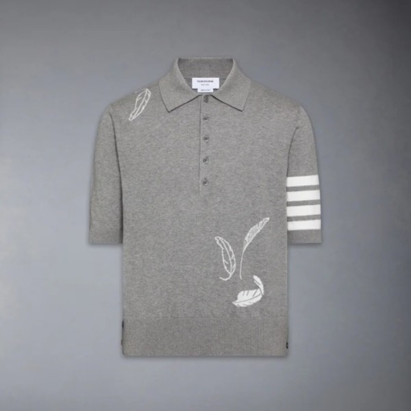 ❤톰브라운 여성 폴로 니트 반팔티 - Thom Browne Womens Polo Tshirts - thc7538x