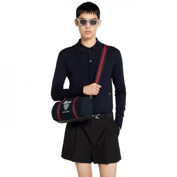 ❤구찌 남성 스몰 프린트 캔버스 더플백 - Gucci Mens Small Print Canvas Duffle Bag - gub5983x