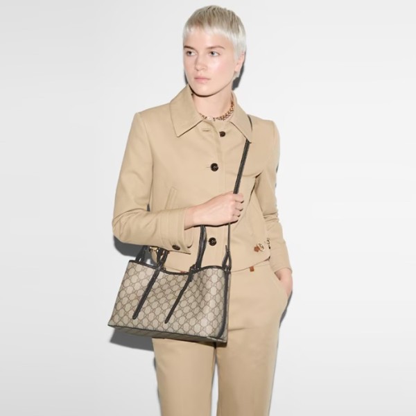 ❤구찌 여성 GG 엠블럼 미디엄 토트백 - Gucci Womens GG Emblem Medium Tote Bag - gub6002x