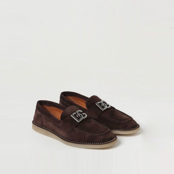 ❤돌체앤가바나 남성 뉴플로리오 러버솔 스웨이드 로퍼 - Dolc&Gabbana Mens New Florio Loafer - dos6238x