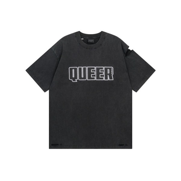 ❤발렌시아가 남성 라운드 반팔 티셔츠 - Balenciaga Mens Round Tshirt - bac7540x